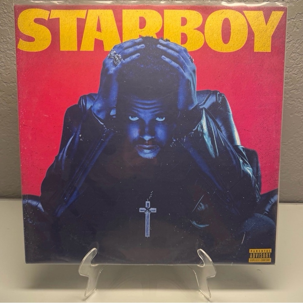 BUNDLE The Weeknd Starboy blue pressing and Dawn FM target silver pressing